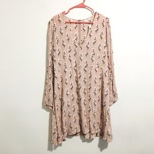 🆕 GAP Floral Spring Long-Sleeve Dress